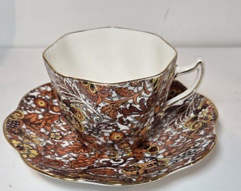 Romina English Teacup and Saucer/Bone China
