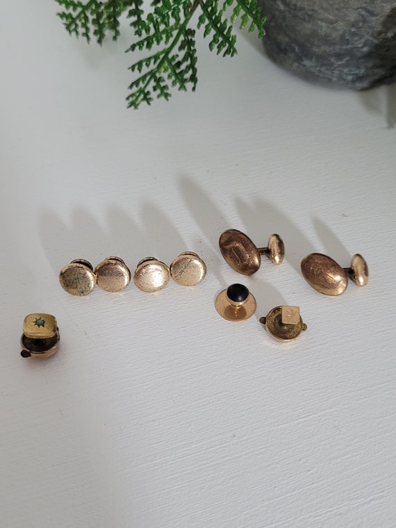 Assorted Set of Victorian Collar Buttons/ Steampun