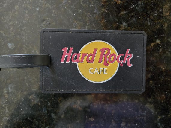 Hard Rock Luggage Tag