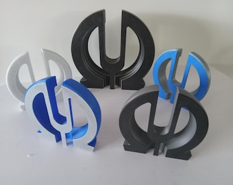 Pionier Logo Display Schild, Vintage Audio Dekor, 3D Gedruckte Hi-Fi Stereo Regal Art, Audiophiles Geschenk, Unikat
