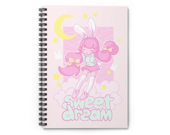 Sweet Dream Lined Spiral Notebook