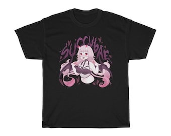 Succubae T-Shirt (Black) by fawnbomb