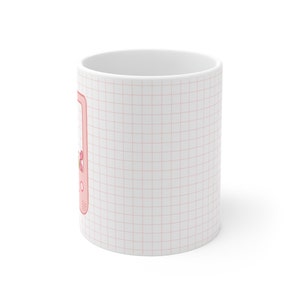 Aesthetic Gameboy Peach Mug image 2