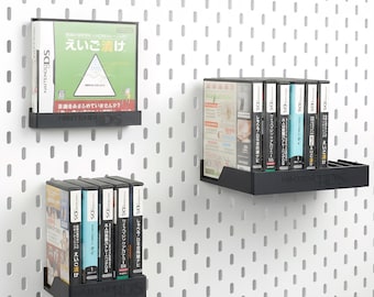 Nintendo DS Game Case Display Holder Wall Mount NDS Game Organizer Shelf 1 5 10 Slot Cartridge Case Storage Gaming Room Decor