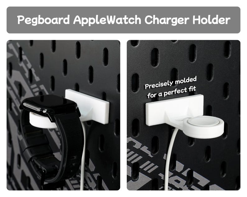 Tillbehör för skrivbordsmontering, tangentbordsfäste, surfplatteställ, mushållare, prylorganisatör, kompatibel med SKADIS och 1/4'' hylsplatta Apple Watch Stand