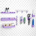 Sewing Pegboard Organizer Accessories, Craft Room Storage Hooks, Thread Spools Holder, Scissor Rack | Fits IKEA SKADIS or 1/4 Inch Pegboard product logo