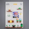 Super Mario Pegboard Accessories for 1/4'' Pegboard or IKEA SKADIS Accessories for Home Decor Gift for Kids Room Organizer for Storage product logo
