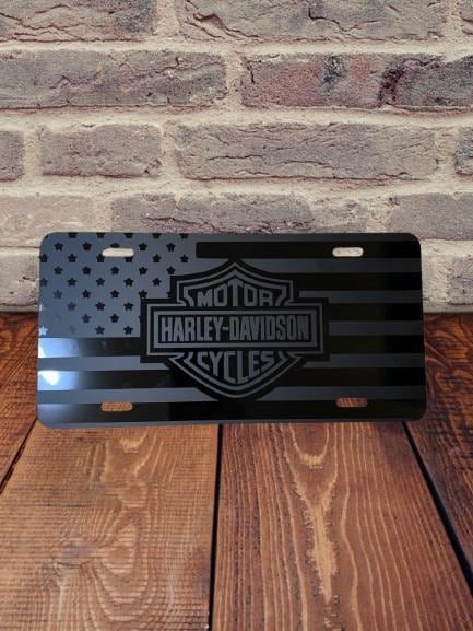 BlackOut HD license plate