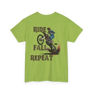 Enduro T Shirt Men – Dirt Bike Graphic Tee – Motocross Gift for Him image 7