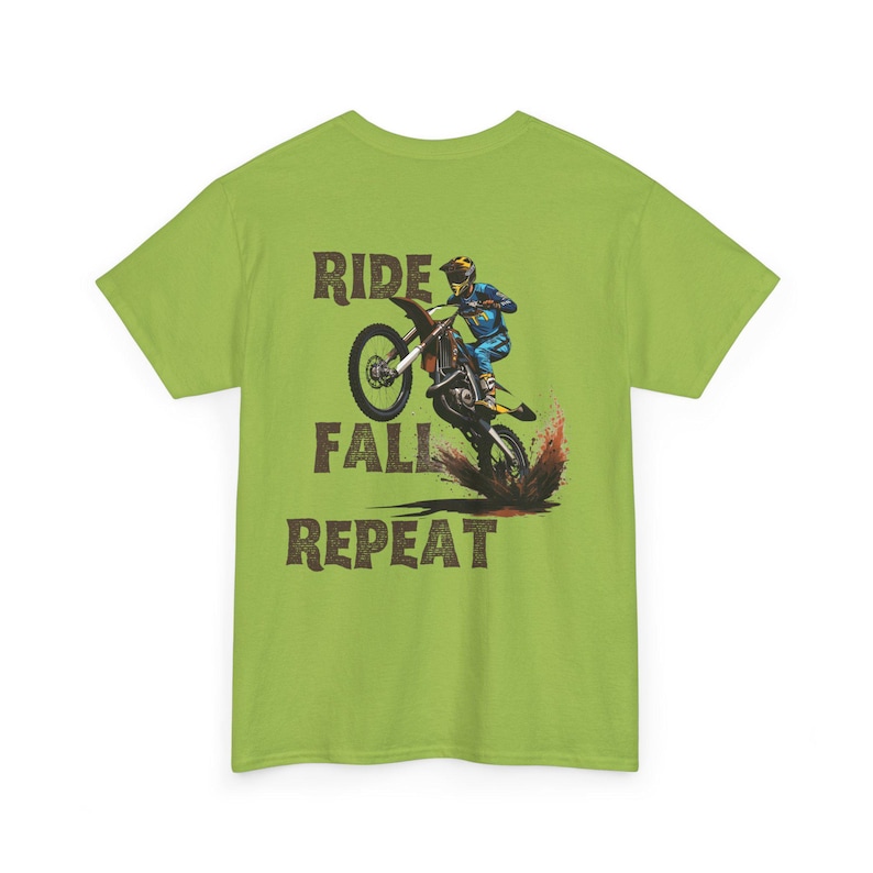 Enduro T Shirt Men – Dirt Bike Graphic Tee – Motocross Gift for Him image 7