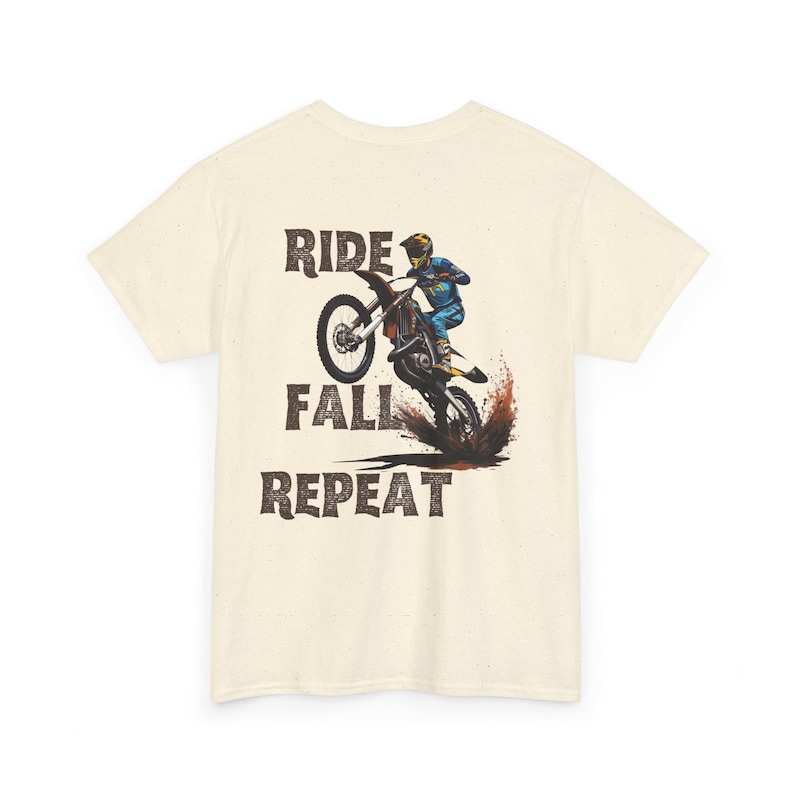 Enduro T Shirt Men – Dirt Bike Graphic Tee – Motocross Gift for Him image 6