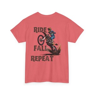Enduro T Shirt Men – Dirt Bike Graphic Tee – Motocross Gift for Him image 3