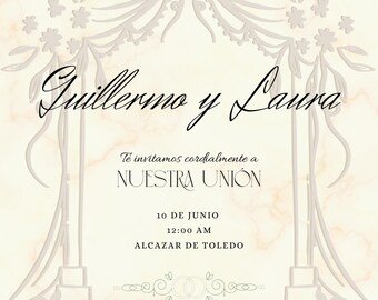 Wedding invitation