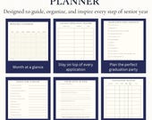 Senior Year Planner 2025 | Graduation Keepsake Journal (Digital Download)