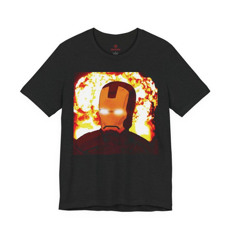 Iron Man Explosion - Unisex T-Shirt image 1