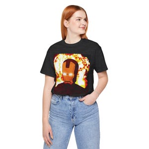 Iron Man Explosion - Unisex T-Shirt image 14