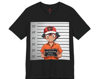 Ash Ketchum Jail - Unisex T-Shirt