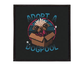 Adopt A Dogpool - Iron-On Patch