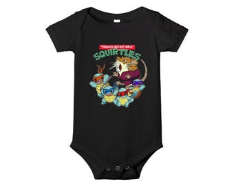 Teenage Mutant Ninja Squirtles - Baby Bodysuit