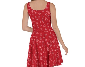 Christmas Skater Dress