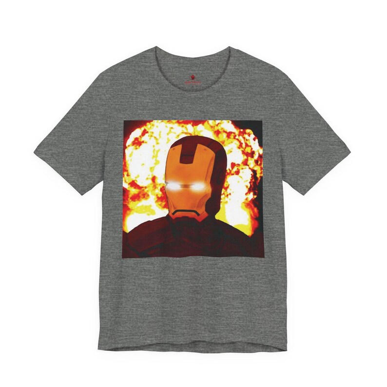 Iron Man Explosion - Unisex T-Shirt image 5