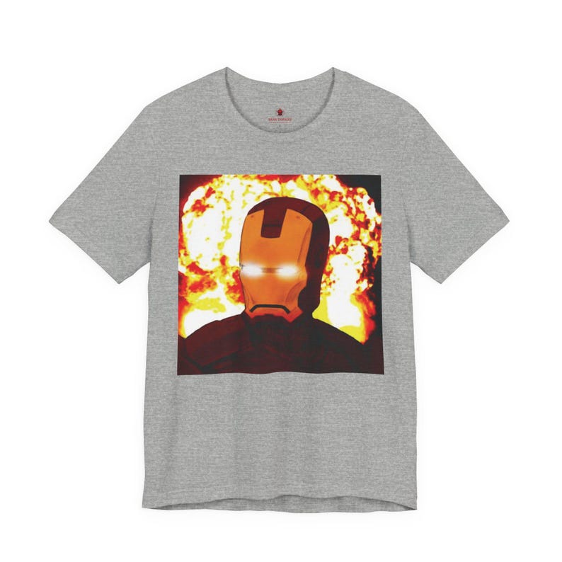 Iron Man Explosion - Unisex T-Shirt image 9