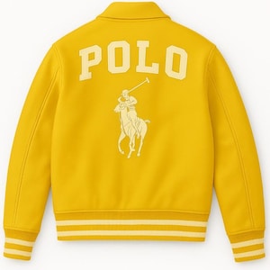 Yellow Polo Jacket - Etsy