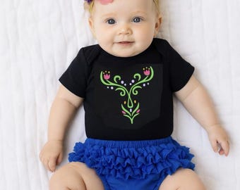 Anna Baby Costume – Frozen Birthday Outfit, Cake Smash Set