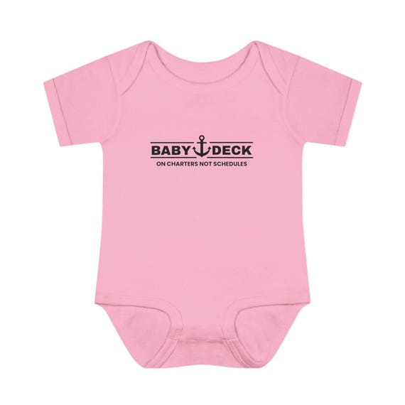 Baby Deck, Bravo Themed Onesie, Below Deck Reference, Cute Baby Shower Bravo Gift,