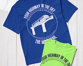 Disney Monorail Shirt | Please Stand Clear of the Doors T-Shirt | Disney Shirt | Disney Vacation Shirt | Monorail Tee | All Monorail Colors