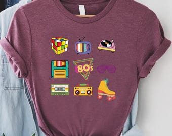 Totally 80's Shirt,Vintage 80’s Shirt,80s Vintage Retro Gifts,80s Vibe T-Shirt,80s Birthday Party Tee,Made in the 80s Shirt,80s Fan T-shirt