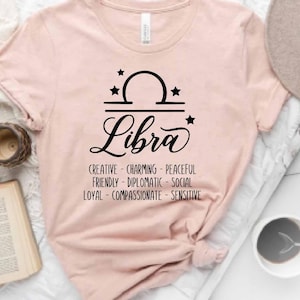 Libra Zodiac Shirt, Libra Gift, Libra Horoscope Shirt, Libra Astrology Shirt, Libra Sign Shirt, Zodiac Shirt, Astrology Birthday Gift