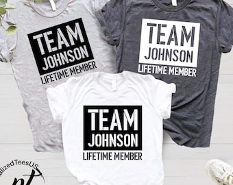 Family Team Shirts,Gift For Family Reunion Shirts, Family Matching Shirts, Custom Family Shirts, Family Gathering Tees, Family Trip T-Shirts