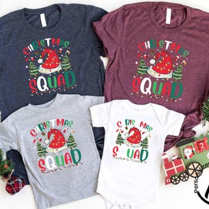 Christmas Squad Shirt, Christmas Family Squad Shirts, Christmas Family Shirts, Christmas Party Shirt, Family Christmas Shirt, Family Gifts