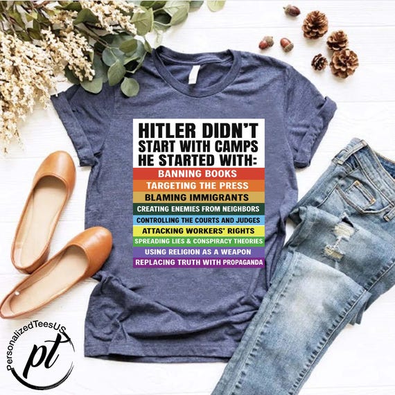 Anti Fascism Protest Tee, Anti-Trump Gift