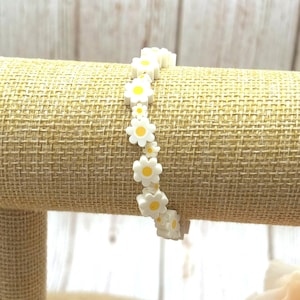 Daisy Bracelet, Flower Bracelet