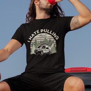Retro Camping T-Shirt: Vintage Adventure Apparel for Campers