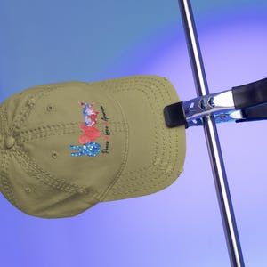 Distressed Patriotic Cap: Unisex Vintage Style Summer Hat