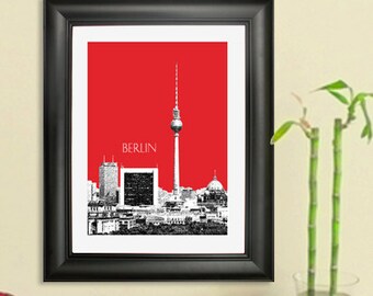 Berlin Germany Skyline #1 - Berlin Art Print