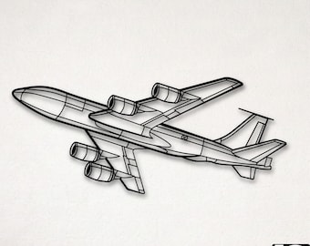 KC-135R Stratotanker Metal Wall Art – USAF Refueling Jet Decor