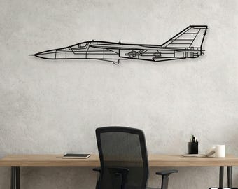 F-111 Aardvark Metal Wall Art – Military Aviation Decor