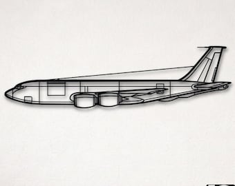 KC-135R Stratotanker Metal Wall Art – Military Aviation Decor