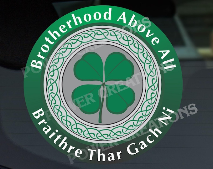 Firefighter Stickers - Digital Vector Artwork "Brotherhood Above" Design PNG, EPS, JPG Digital files for graphic printing, shirt printing