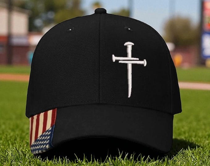 Jesus Christian Cross Cross Christian Hat Christian Hats for Men Women Jesus Christian Cross Cross Mesh Back Black AM350 Hat White Cross