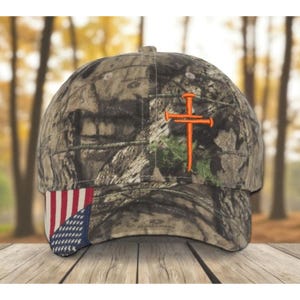 Camo Cross Cap - Etsy