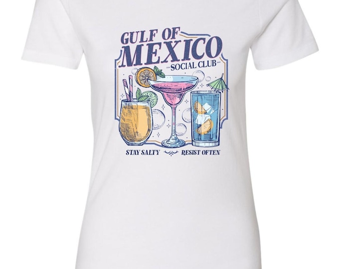 Gulf of Mexico Shirt Social Club Shirt Resist Often Women’s Women’s Cotton 3900 Shirt Gulf of America Shirt