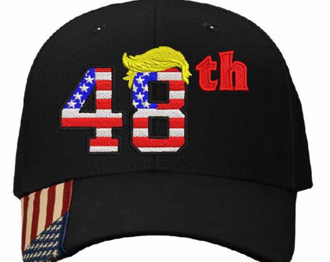 Trump 2028 Hat President 48th Make America Great Again MAGA Adjustable Ball Cap