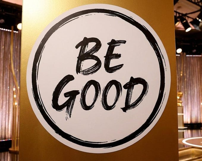 Be Good Decal Be Good STicker 10 pack of Stickers Golden Globes Minnesota Support Circle Decals