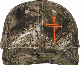 Jesus Christ Christian Cross Cross Camo Hat Faith Religious Hats for Men Women Bible