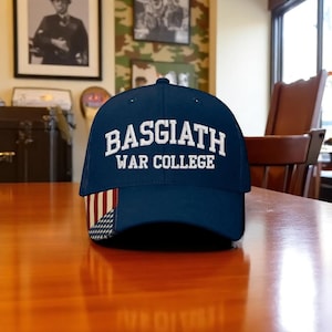 Embroidered Basgiath War College Washed Hat, Fourth Wing Embroidered Hat, Xaden Riorson, Dragon Rider Hat, Romantasy Reader Bookish Gift Cap